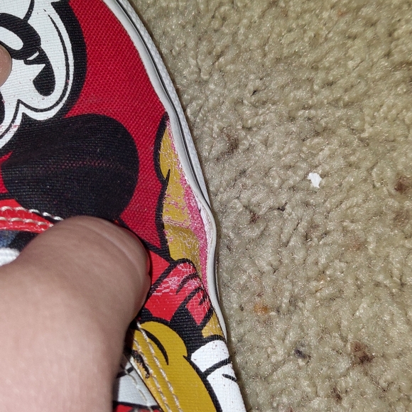 Vans×Disney Mickey And Friends Unisex Sneakers SZ MN 9.5 WMN 11 - Picture 8 of 12